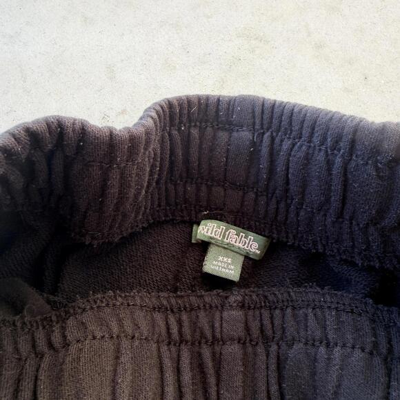 Wild Fable Black Wide Leg Sweatpants XXS - Picture 2 of 6